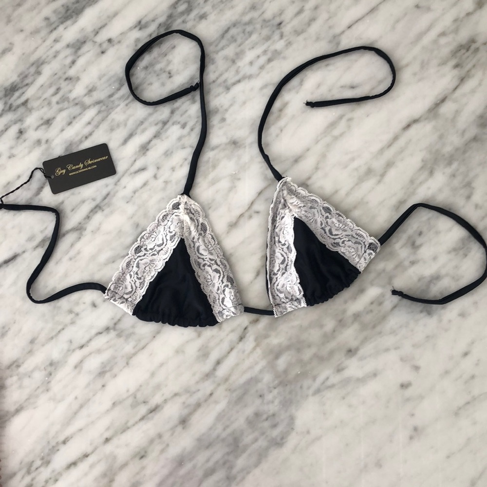 Triangle bikini top
